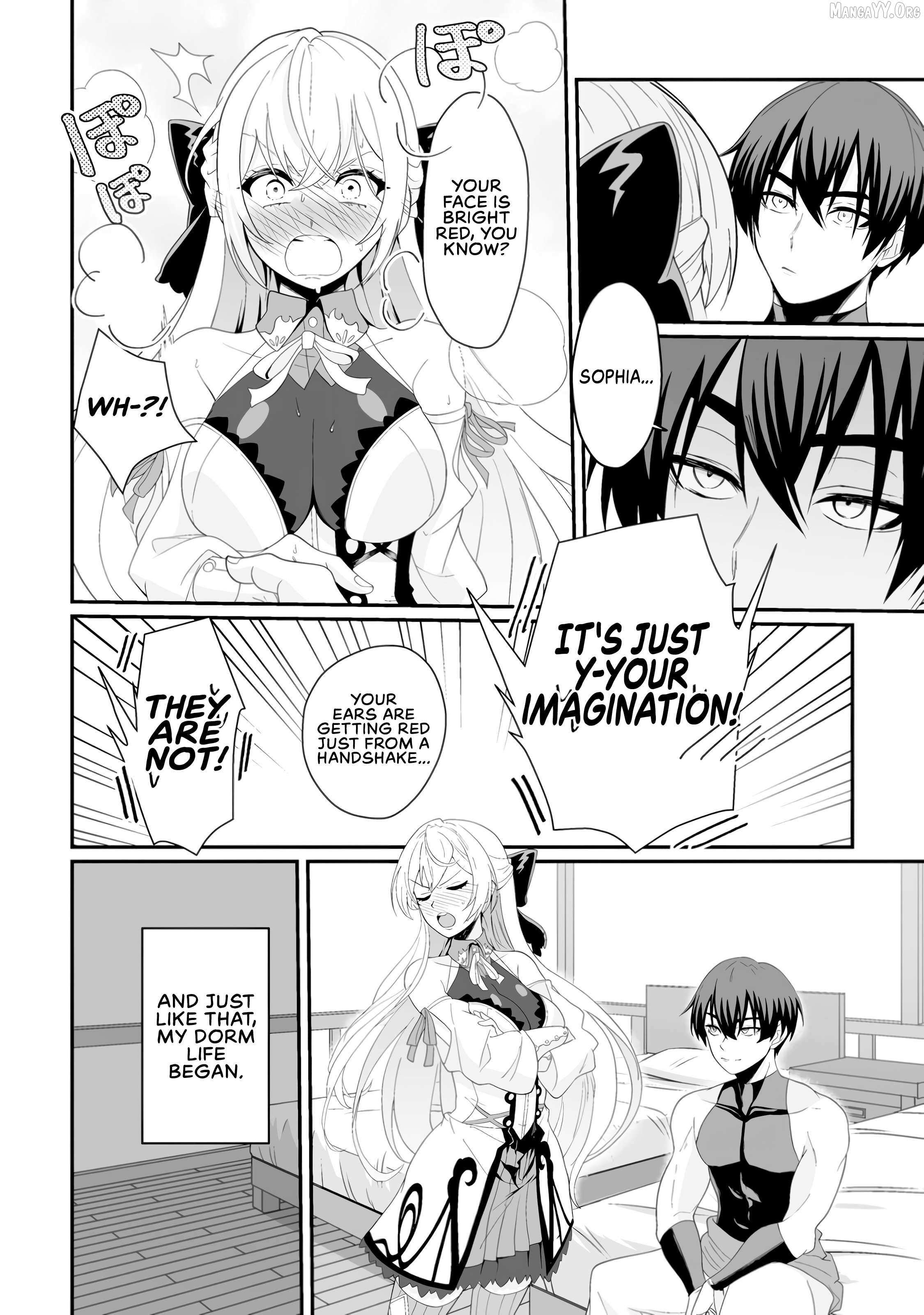 Teisou Gyakuten Sekai De Yuiitsu No Otoko Kishi No Ore, Onna Kishi Gakuen Ni Nyuugaku Shitara Nazeka Eiyou Atsukai Sareta ~Zetsurin Skill De Harem Musou~ Chapter 3 page 19 - 