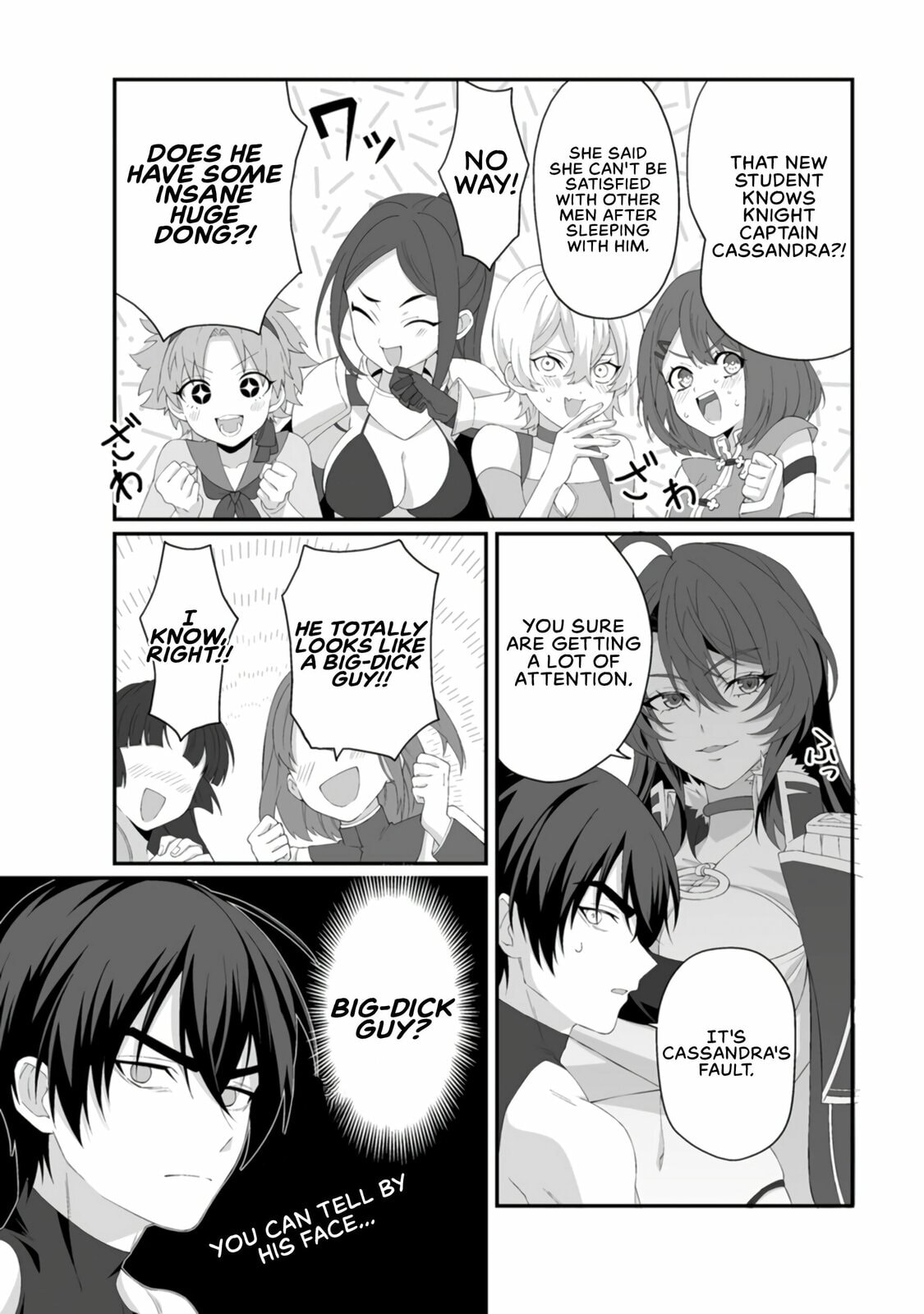 Teisou Gyakuten Sekai De Yuiitsu No Otoko Kishi No Ore, Onna Kishi Gakuen Ni Nyuugaku Shitara Nazeka Eiyou Atsukai Sareta ~Zetsurin Skill De Harem Musou~ Chapter 4 page 12 - 