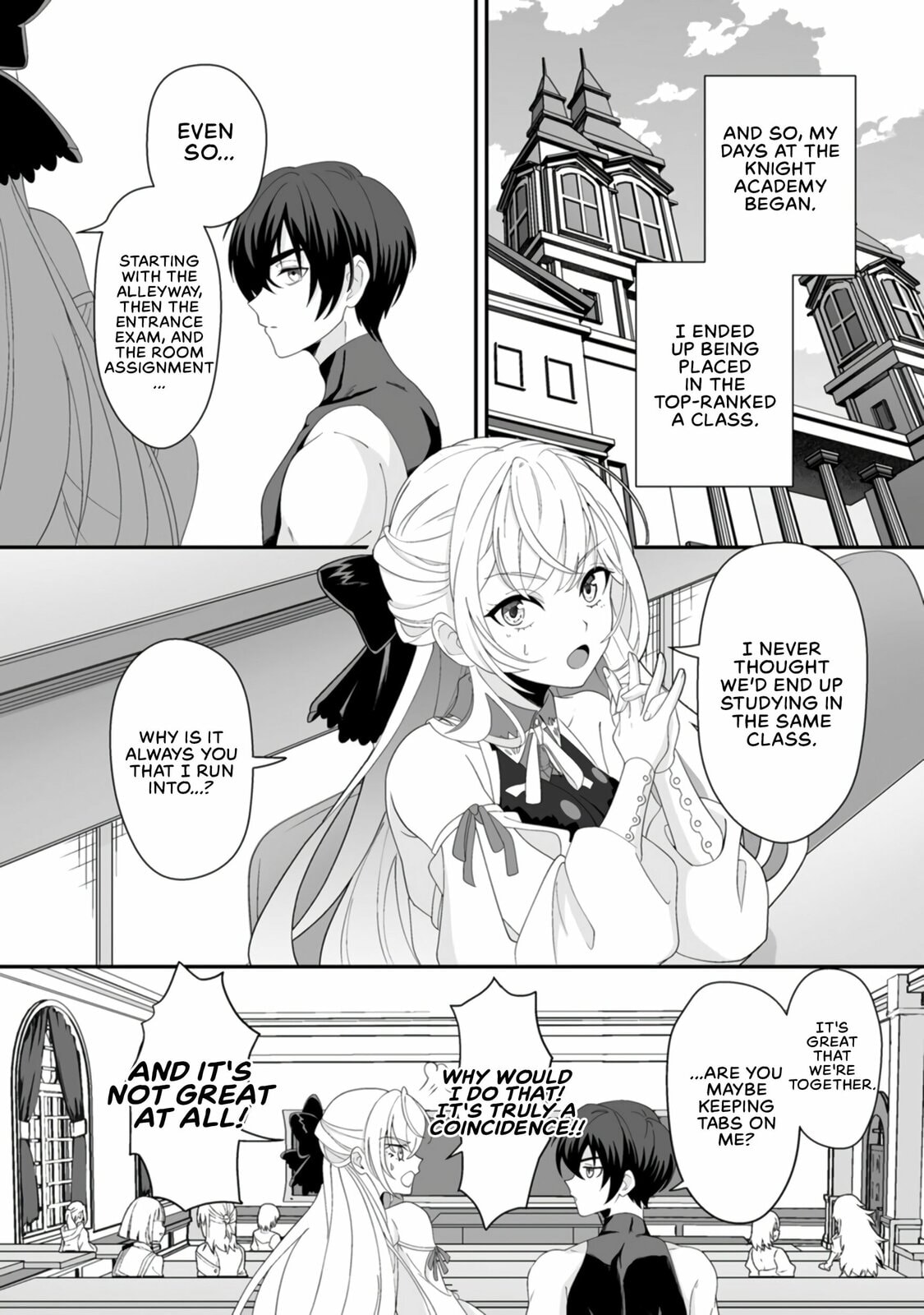 Teisou Gyakuten Sekai De Yuiitsu No Otoko Kishi No Ore, Onna Kishi Gakuen Ni Nyuugaku Shitara Nazeka Eiyou Atsukai Sareta ~Zetsurin Skill De Harem Musou~ Chapter 4 page 18 - 