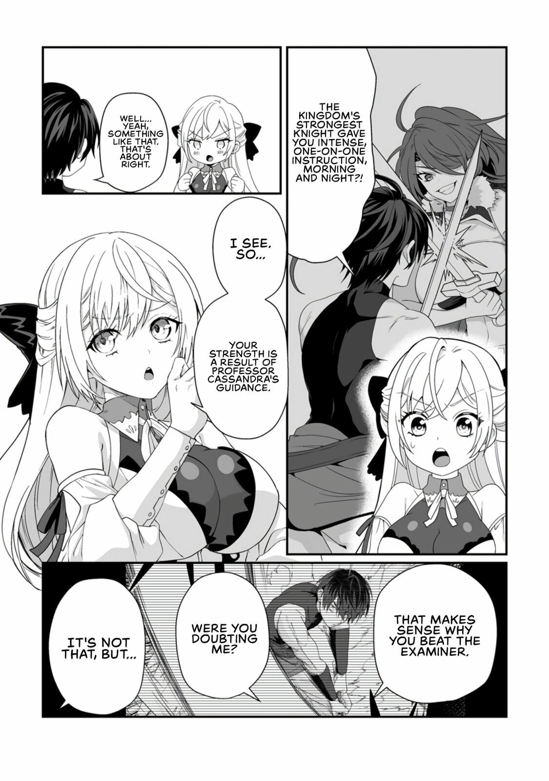 Teisou Gyakuten Sekai De Yuiitsu No Otoko Kishi No Ore, Onna Kishi Gakuen Ni Nyuugaku Shitara Nazeka Eiyou Atsukai Sareta ~Zetsurin Skill De Harem Musou~ Chapter 4 page 22 - 