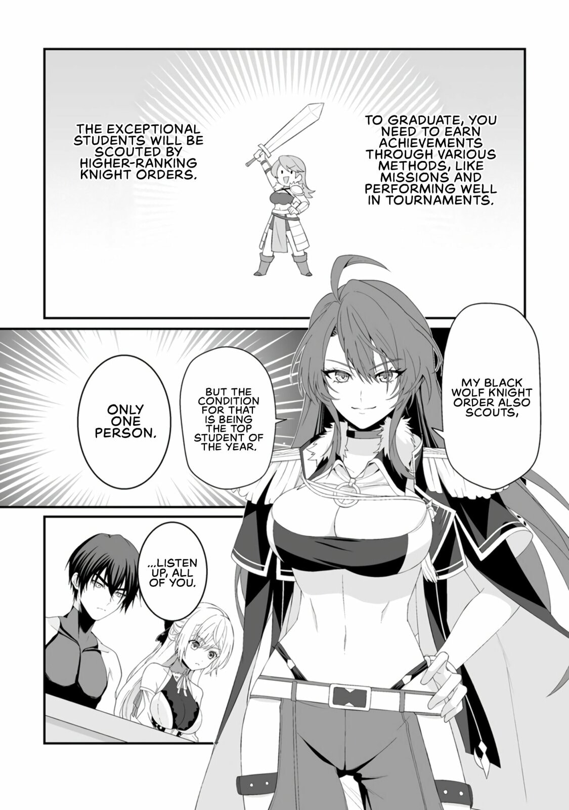 Teisou Gyakuten Sekai De Yuiitsu No Otoko Kishi No Ore, Onna Kishi Gakuen Ni Nyuugaku Shitara Nazeka Eiyou Atsukai Sareta ~Zetsurin Skill De Harem Musou~ Chapter 4 page 25 - 