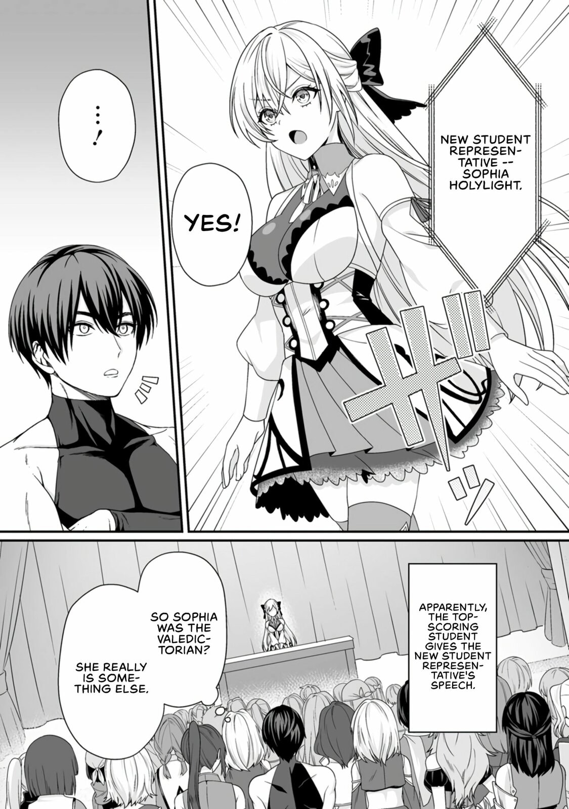Teisou Gyakuten Sekai De Yuiitsu No Otoko Kishi No Ore, Onna Kishi Gakuen Ni Nyuugaku Shitara Nazeka Eiyou Atsukai Sareta ~Zetsurin Skill De Harem Musou~ Chapter 4 page 5 - 
