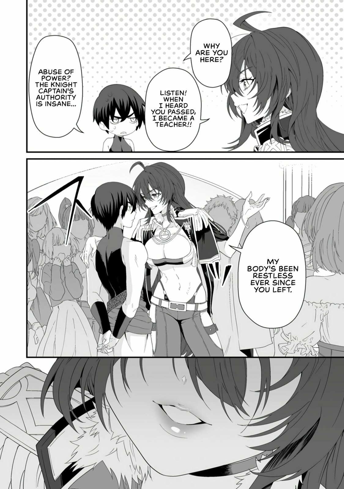 Teisou Gyakuten Sekai De Yuiitsu No Otoko Kishi No Ore, Onna Kishi Gakuen Ni Nyuugaku Shitara Nazeka Eiyou Atsukai Sareta ~Zetsurin Skill De Harem Musou~ Chapter 4 page 8 - 