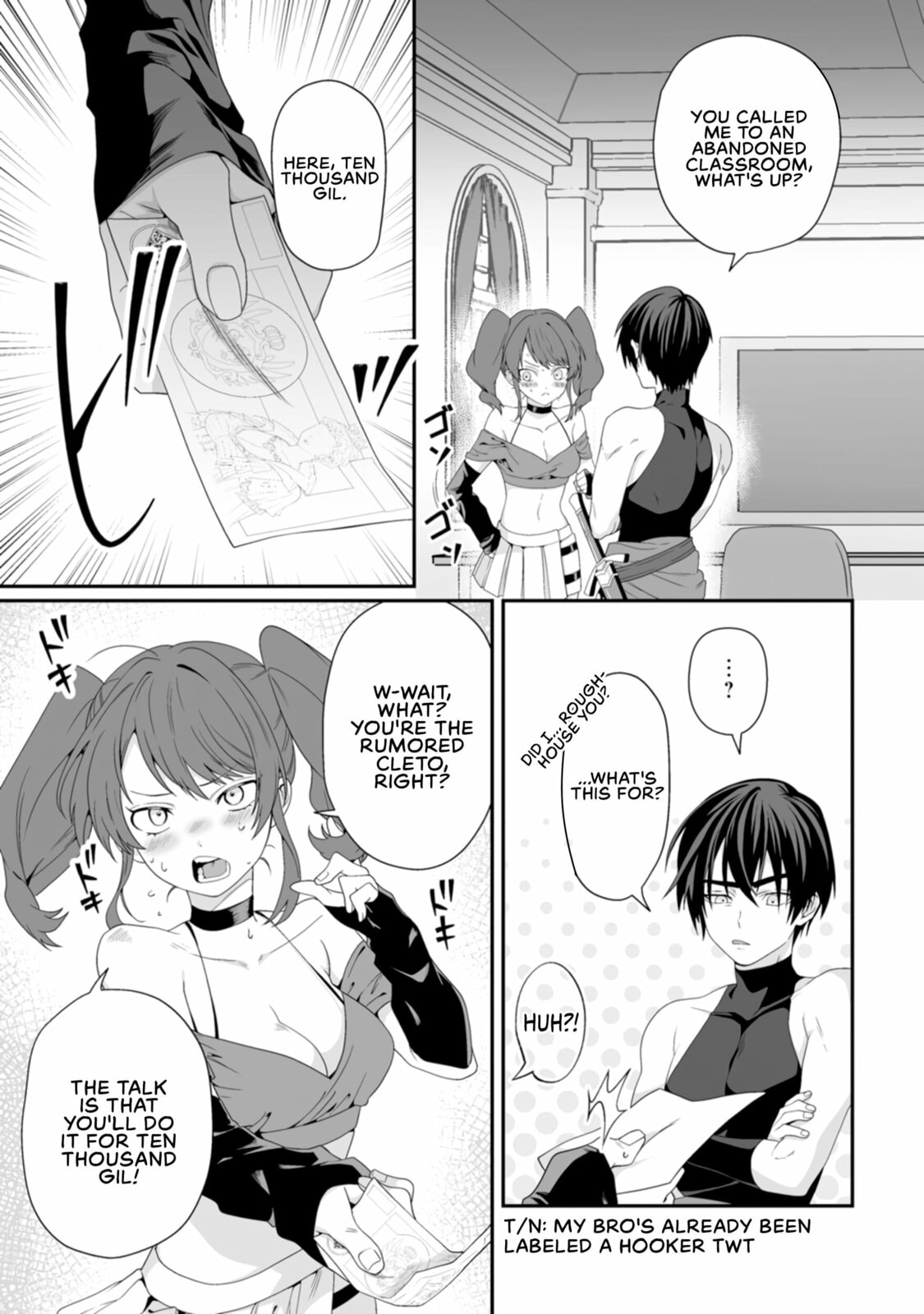 Teisou Gyakuten Sekai De Yuiitsu No Otoko Kishi No Ore, Onna Kishi Gakuen Ni Nyuugaku Shitara Nazeka Eiyou Atsukai Sareta ~Zetsurin Skill De Harem Musou~ Chapter 5 page 14 - 