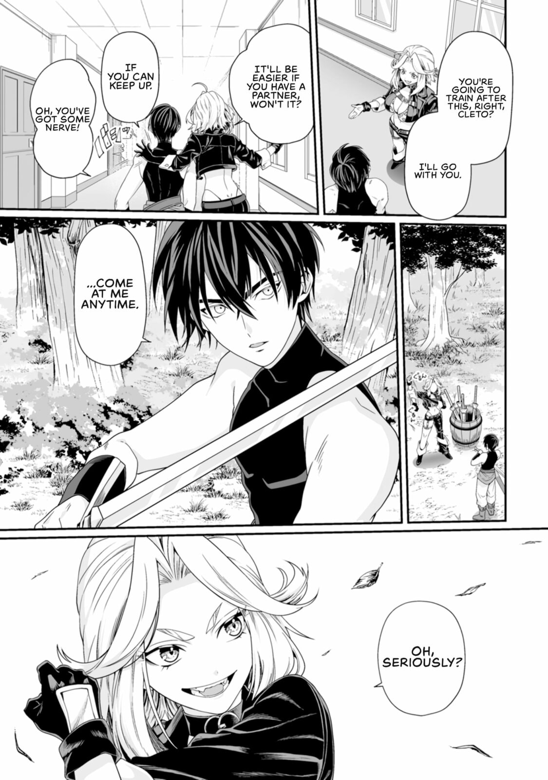 Teisou Gyakuten Sekai De Yuiitsu No Otoko Kishi No Ore, Onna Kishi Gakuen Ni Nyuugaku Shitara Nazeka Eiyou Atsukai Sareta ~Zetsurin Skill De Harem Musou~ Chapter 5 page 34 - 