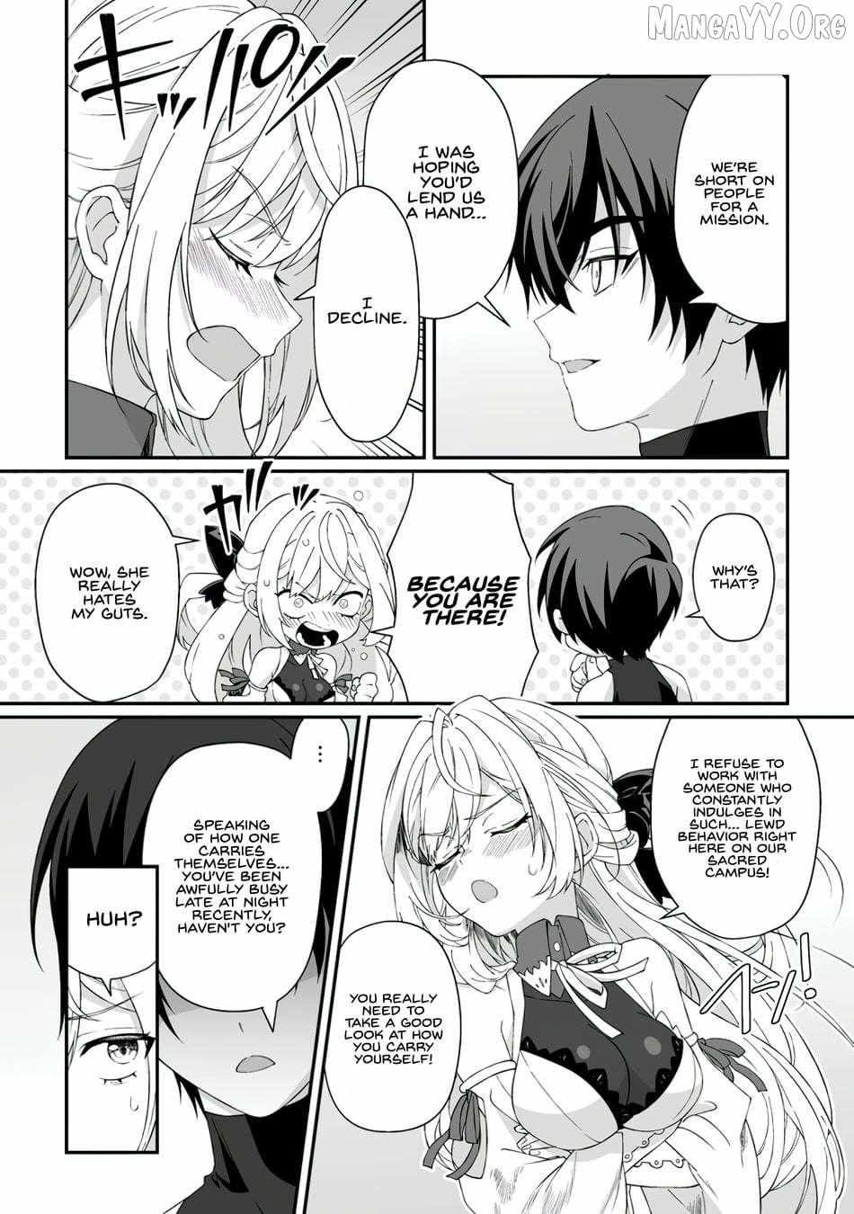 Teisou Gyakuten Sekai De Yuiitsu No Otoko Kishi No Ore, Onna Kishi Gakuen Ni Nyuugaku Shitara Nazeka Eiyou Atsukai Sareta ~Zetsurin Skill De Harem Musou~ Chapter 7.3 page 4 - 