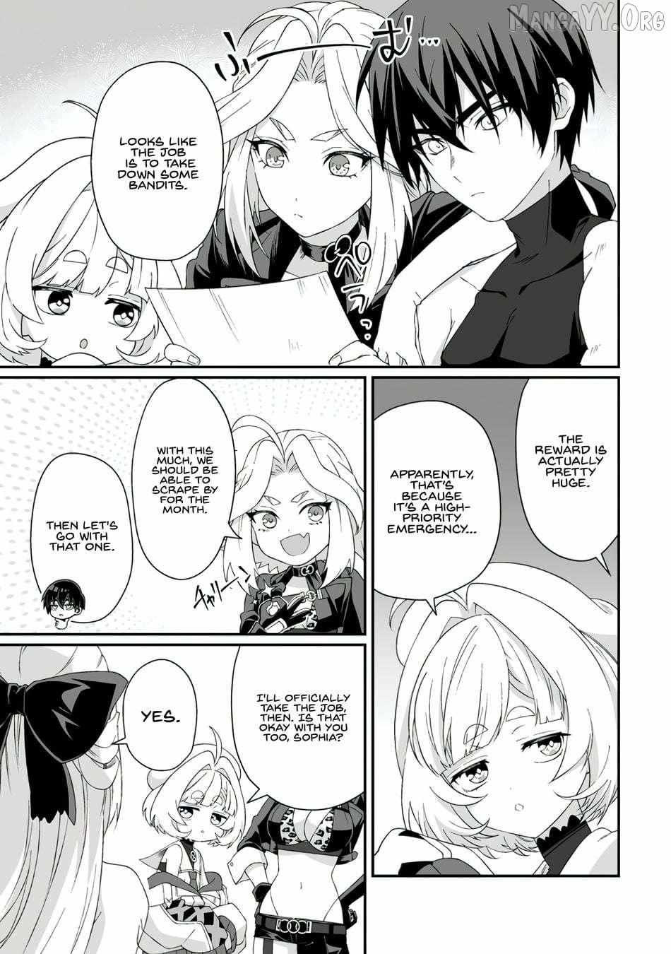 Teisou Gyakuten Sekai De Yuiitsu No Otoko Kishi No Ore, Onna Kishi Gakuen Ni Nyuugaku Shitara Nazeka Eiyou Atsukai Sareta ~Zetsurin Skill De Harem Musou~ Chapter 7.3 page 8 - 