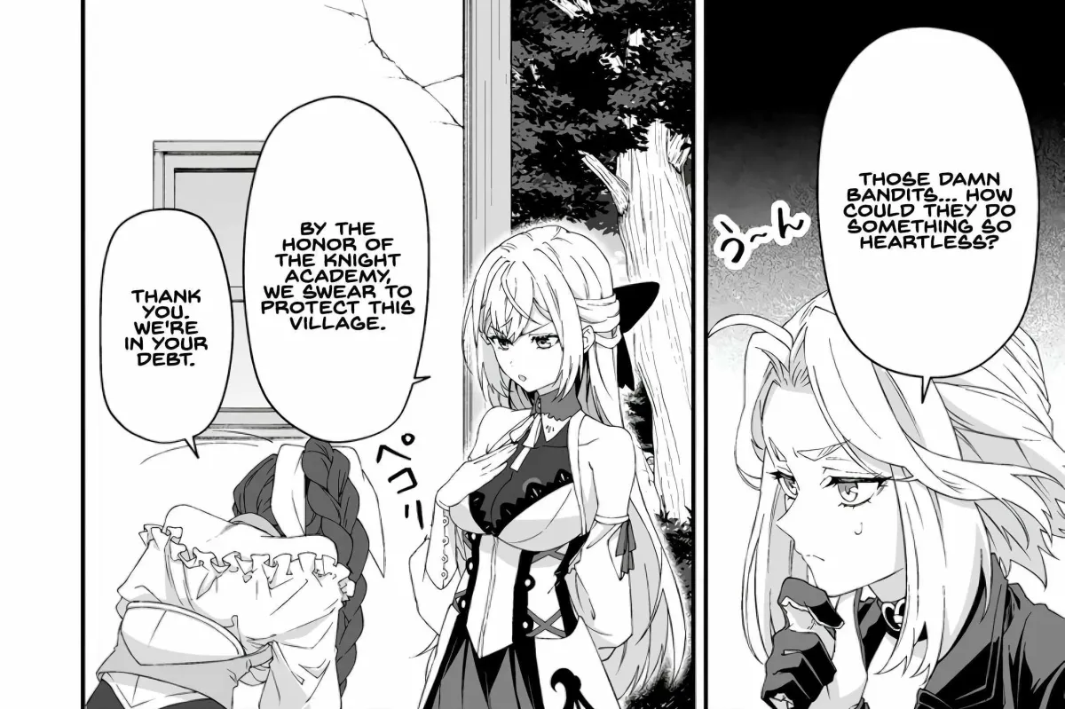 Teisou Gyakuten Sekai De Yuiitsu No Otoko Kishi No Ore, Onna Kishi Gakuen Ni Nyuugaku Shitara Nazeka Eiyou Atsukai Sareta ~Zetsurin Skill De Harem Musou~ Chapter 7.99 page 4 - 