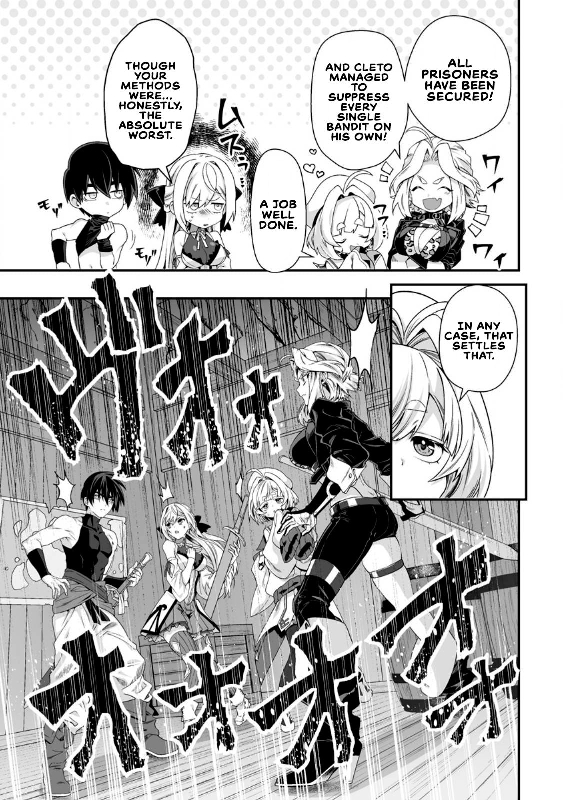 Teisou Gyakuten Sekai De Yuiitsu No Otoko Kishi No Ore, Onna Kishi Gakuen Ni Nyuugaku Shitara Nazeka Eiyou Atsukai Sareta ~Zetsurin Skill De Harem Musou~ Chapter 8.3 page 10 - 