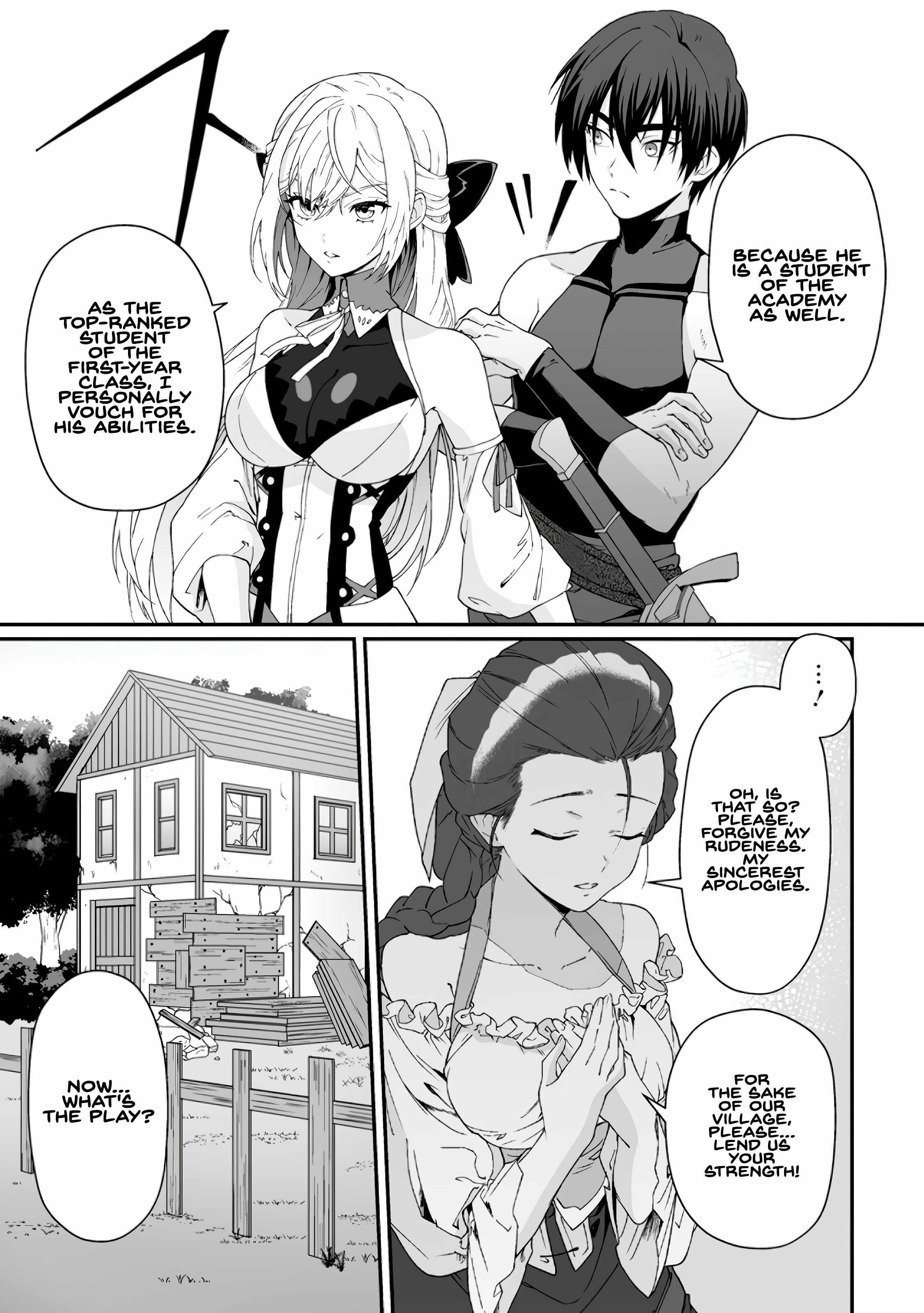 Teisou Gyakuten Sekai De Yuiitsu No Otoko Kishi No Ore, Onna Kishi Gakuen Ni Nyuugaku Shitara Nazeka Eiyou Atsukai Sareta ~Zetsurin Skill De Harem Musou~ Chapter 8 page 3 - 