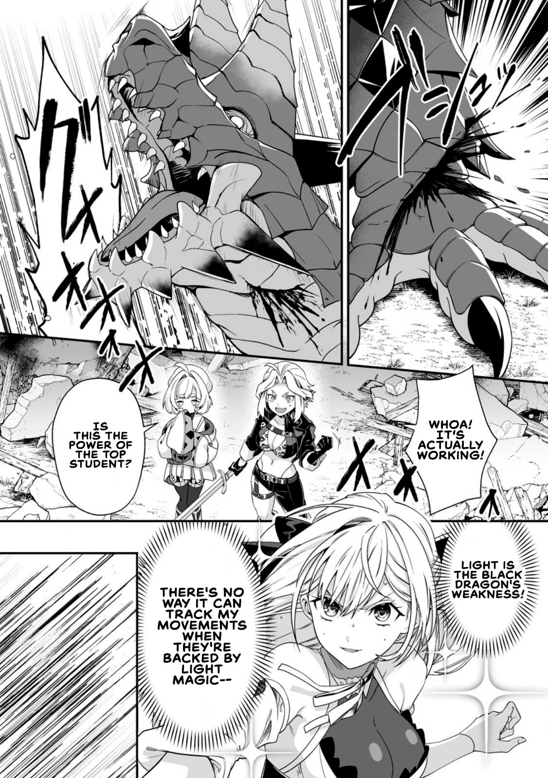Teisou Gyakuten Sekai De Yuiitsu No Otoko Kishi No Ore, Onna Kishi Gakuen Ni Nyuugaku Shitara Nazeka Eiyou Atsukai Sareta ~Zetsurin Skill De Harem Musou~ Chapter 9.1 page 9 - 