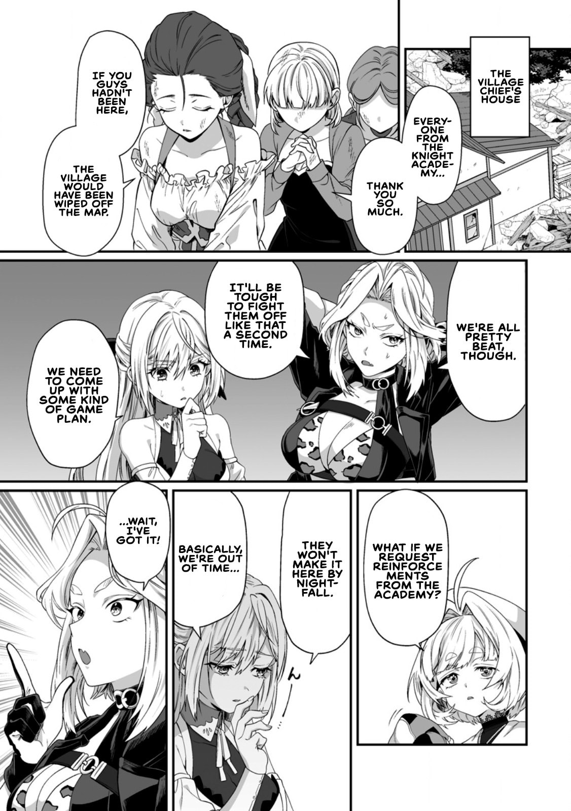 Teisou Gyakuten Sekai De Yuiitsu No Otoko Kishi No Ore, Onna Kishi Gakuen Ni Nyuugaku Shitara Nazeka Eiyou Atsukai Sareta ~Zetsurin Skill De Harem Musou~ Chapter 9.2 page 8 - 