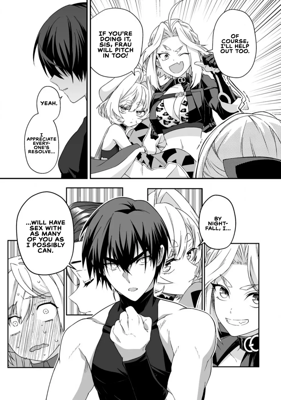 Teisou Gyakuten Sekai De Yuiitsu No Otoko Kishi No Ore, Onna Kishi Gakuen Ni Nyuugaku Shitara Nazeka Eiyou Atsukai Sareta ~Zetsurin Skill De Harem Musou~ Chapter 9.3 page 2 - 