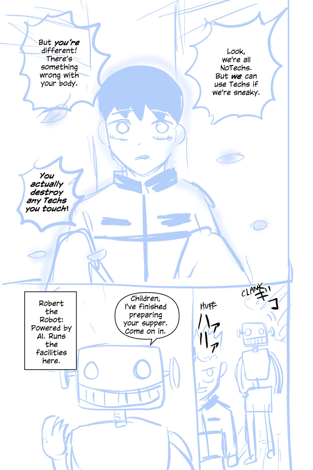 Read TEKNO chapter 0.3 image 10 on Lezhin