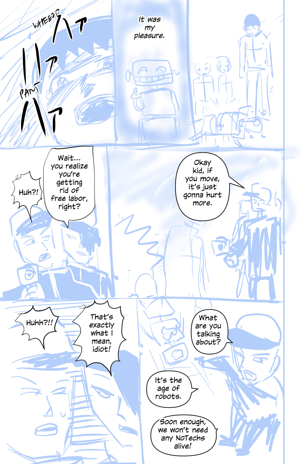 Read TEKNO chapter 0.3 image 27 on Lezhin