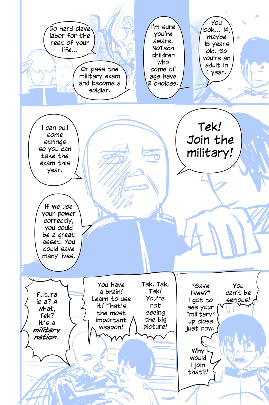 Read TEKNO chapter 0.3 image 49 on Lezhin