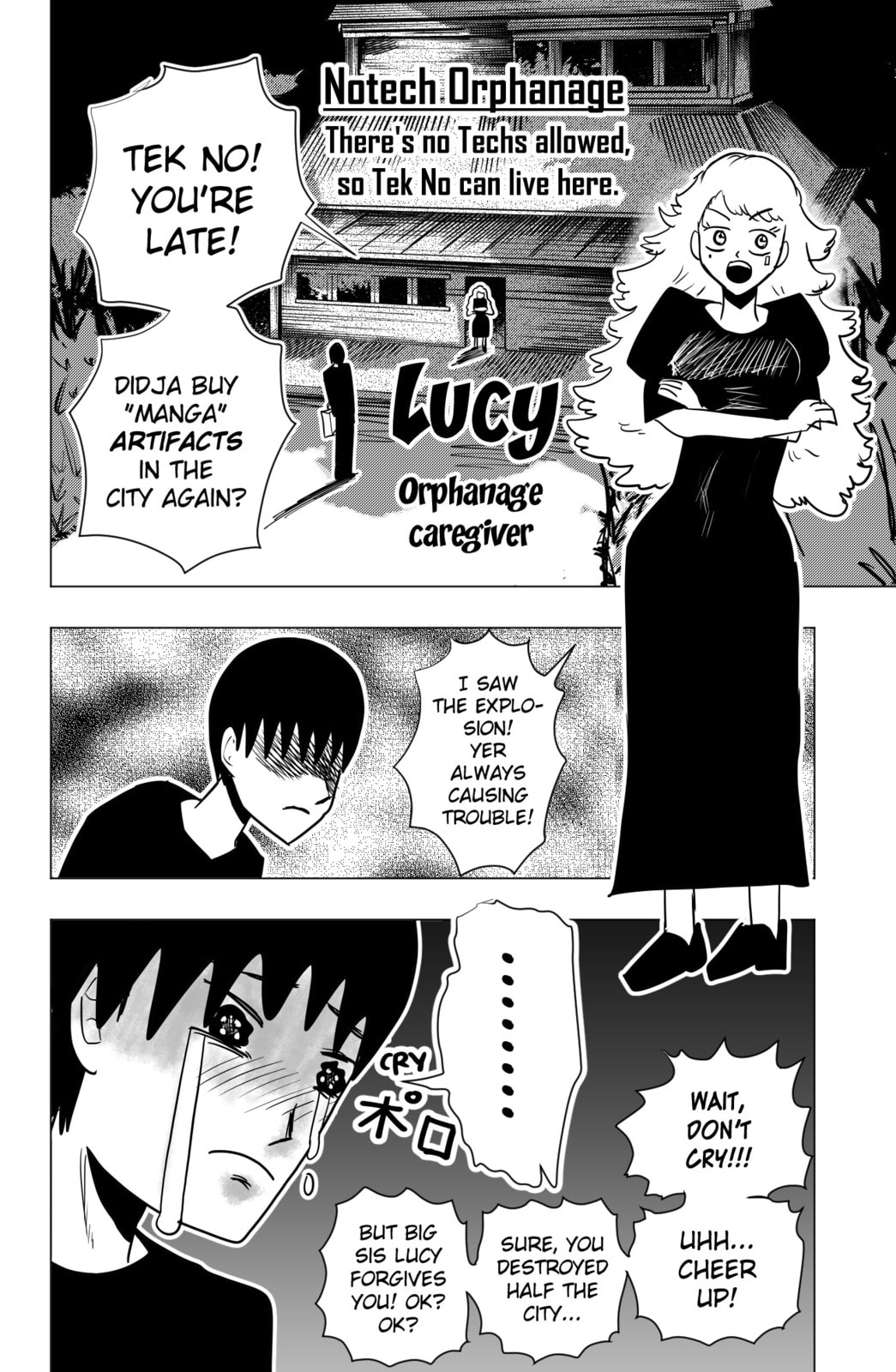 Read TEKNO chapter 1 image 6 on Lezhin