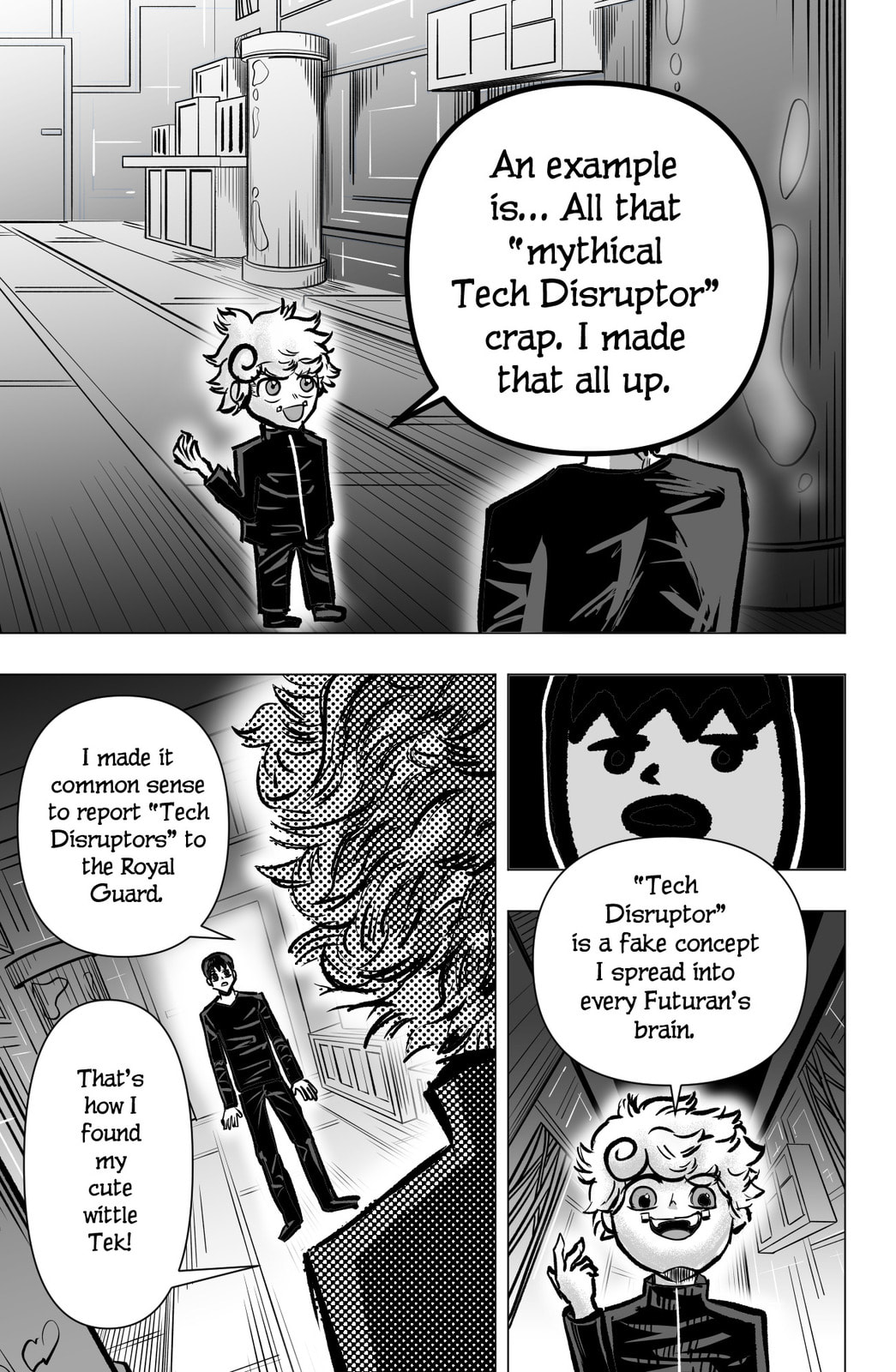 Read TEKNO chapter 18 image 6 on Lezhin