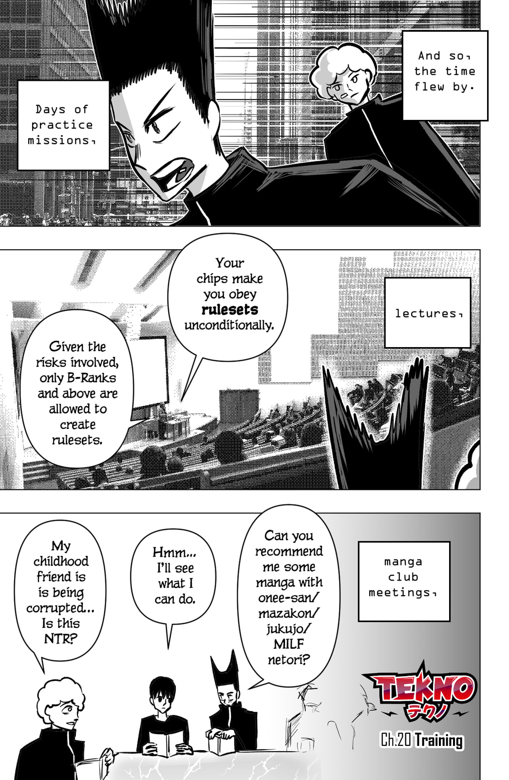 Read TEKNO chapter 20 image 0 on Lezhin
