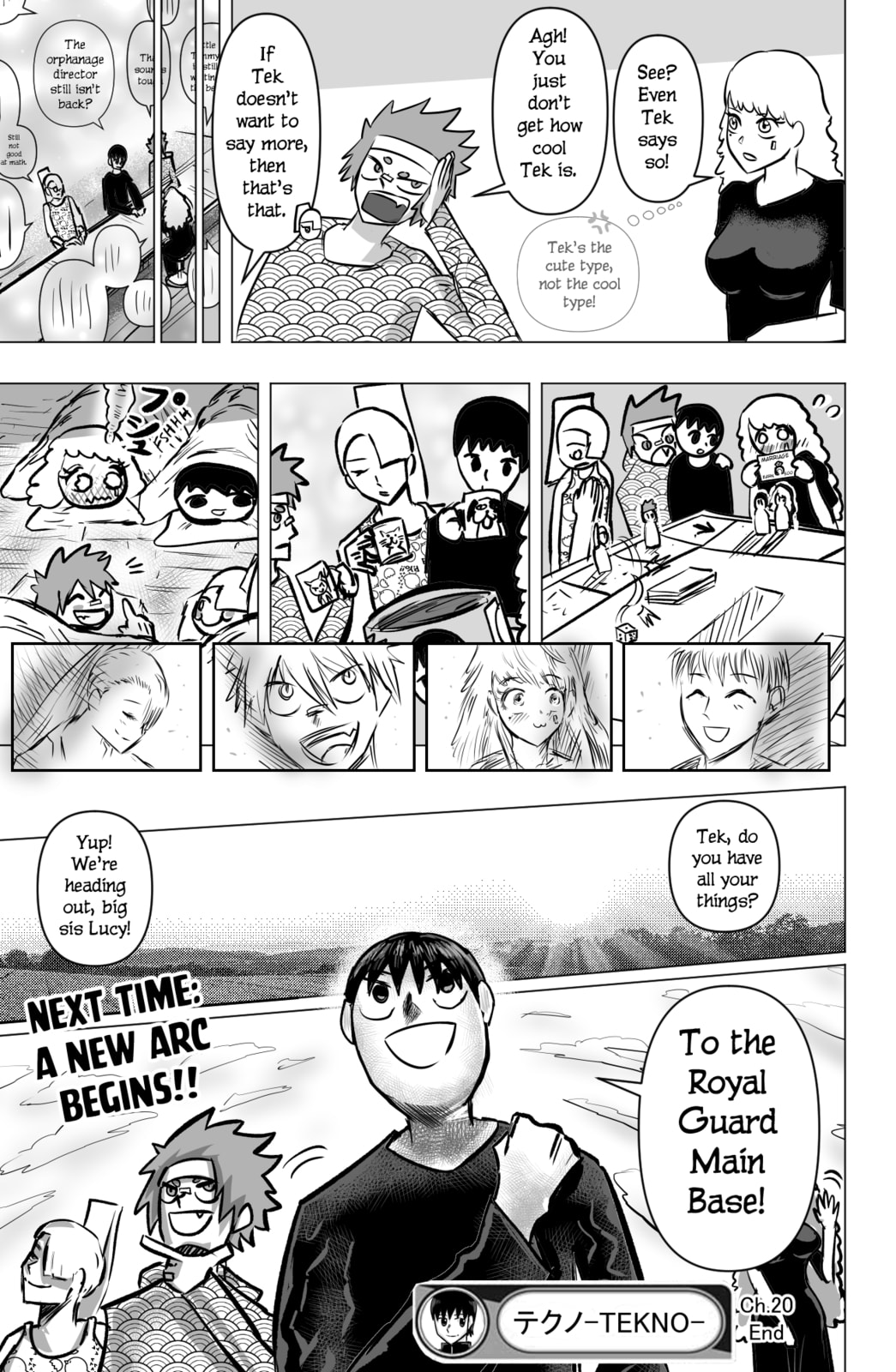Read TEKNO chapter 20 image 12 on Lezhin