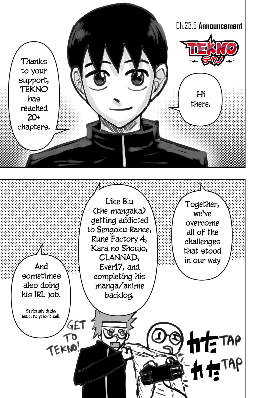 Read TEKNO chapter 23.5 image 0 on Lezhin