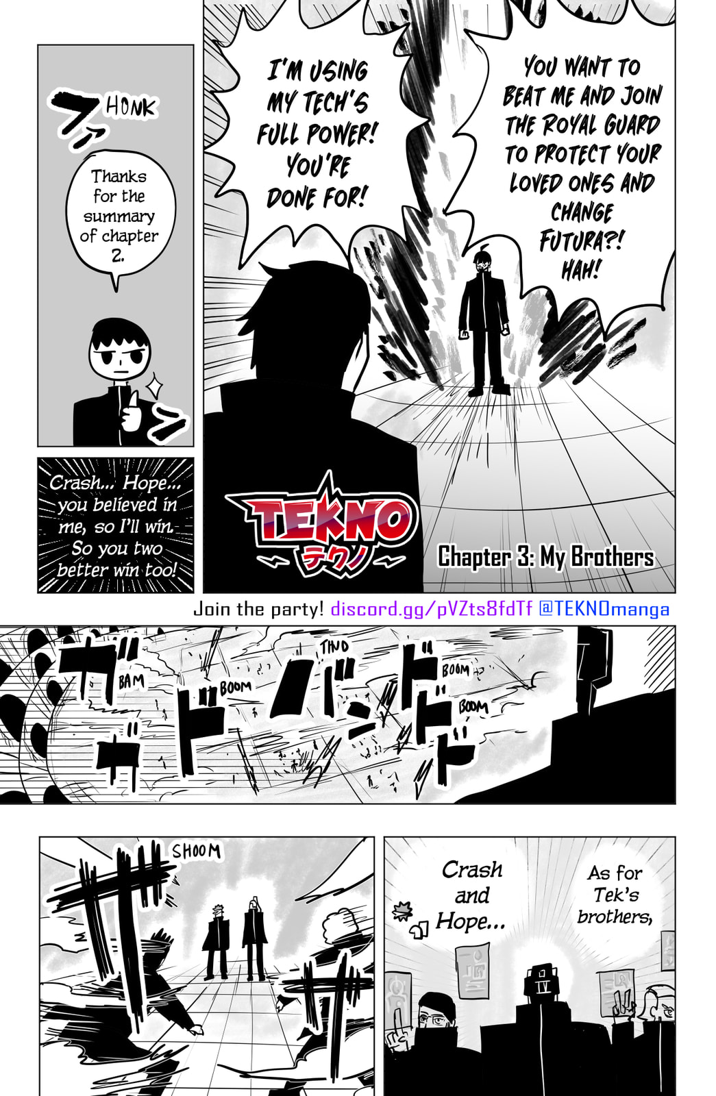 Read TEKNO chapter 3 image 0 on Lezhin