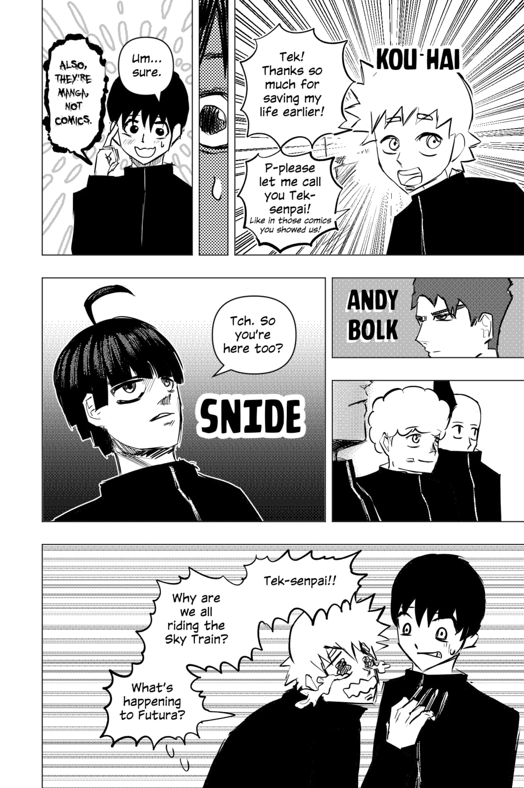 Read TEKNO chapter 30 image 1 on Lezhin
