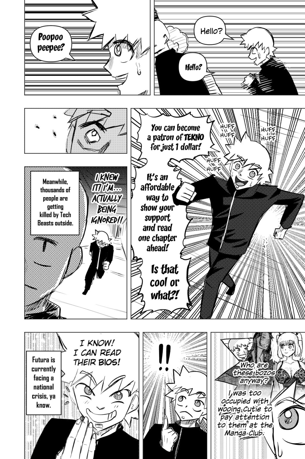 Read TEKNO chapter 32 image 1 on Lezhin