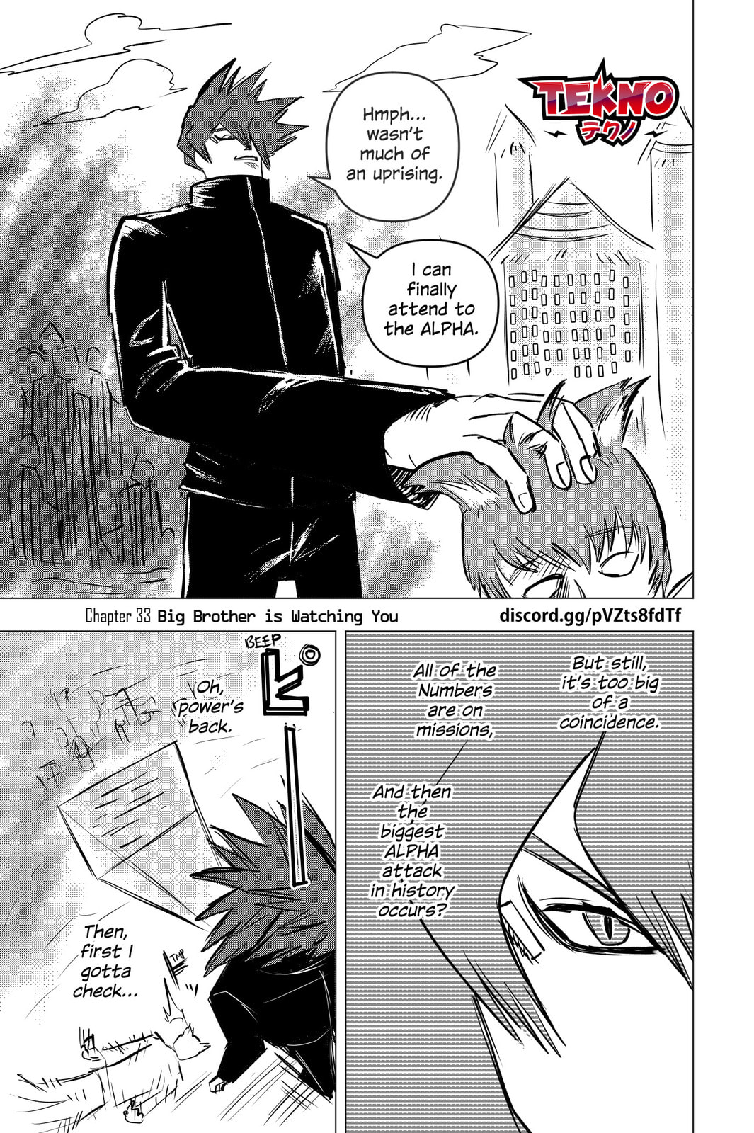 Read TEKNO chapter 33 image 0 on Lezhin