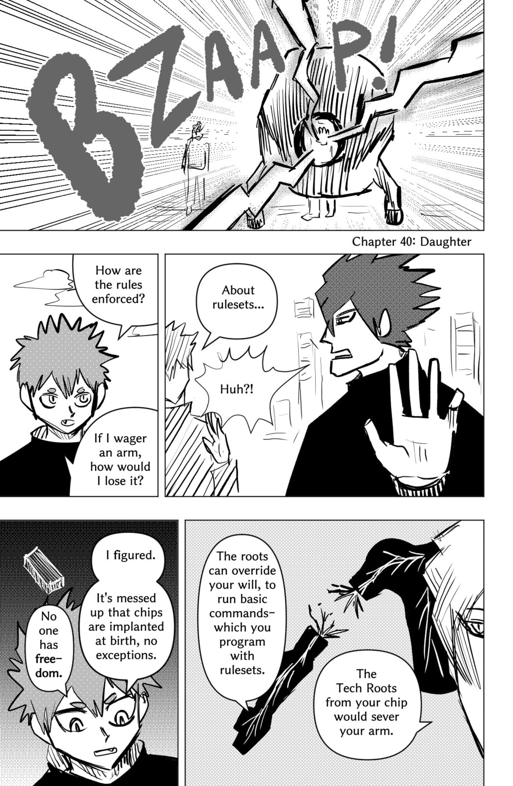 Read TEKNO chapter 40 image 2 on Lezhin