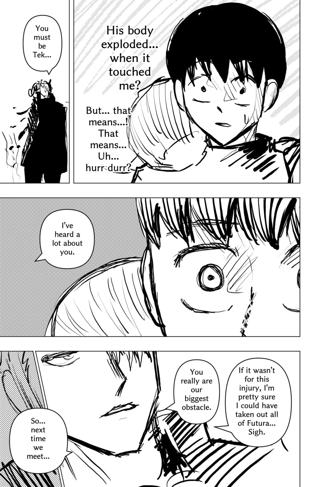 Read TEKNO chapter 49 image 16 on Lezhin
