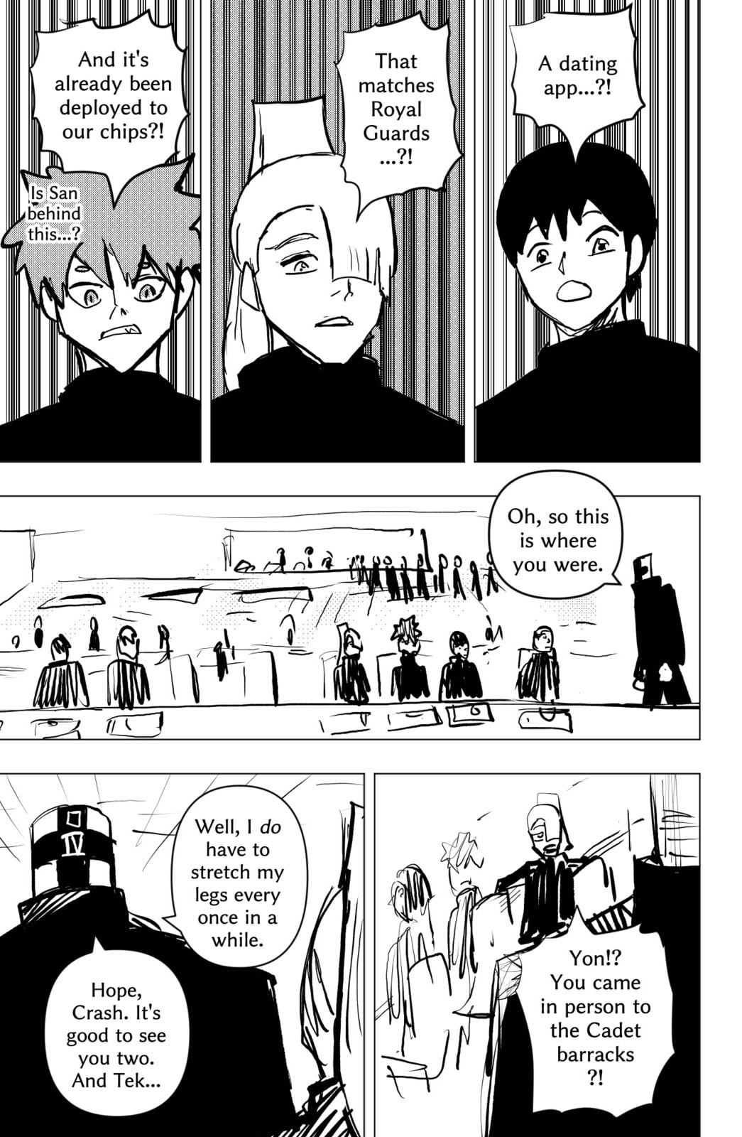 Read TEKNO chapter 58 image 4 on Lezhin