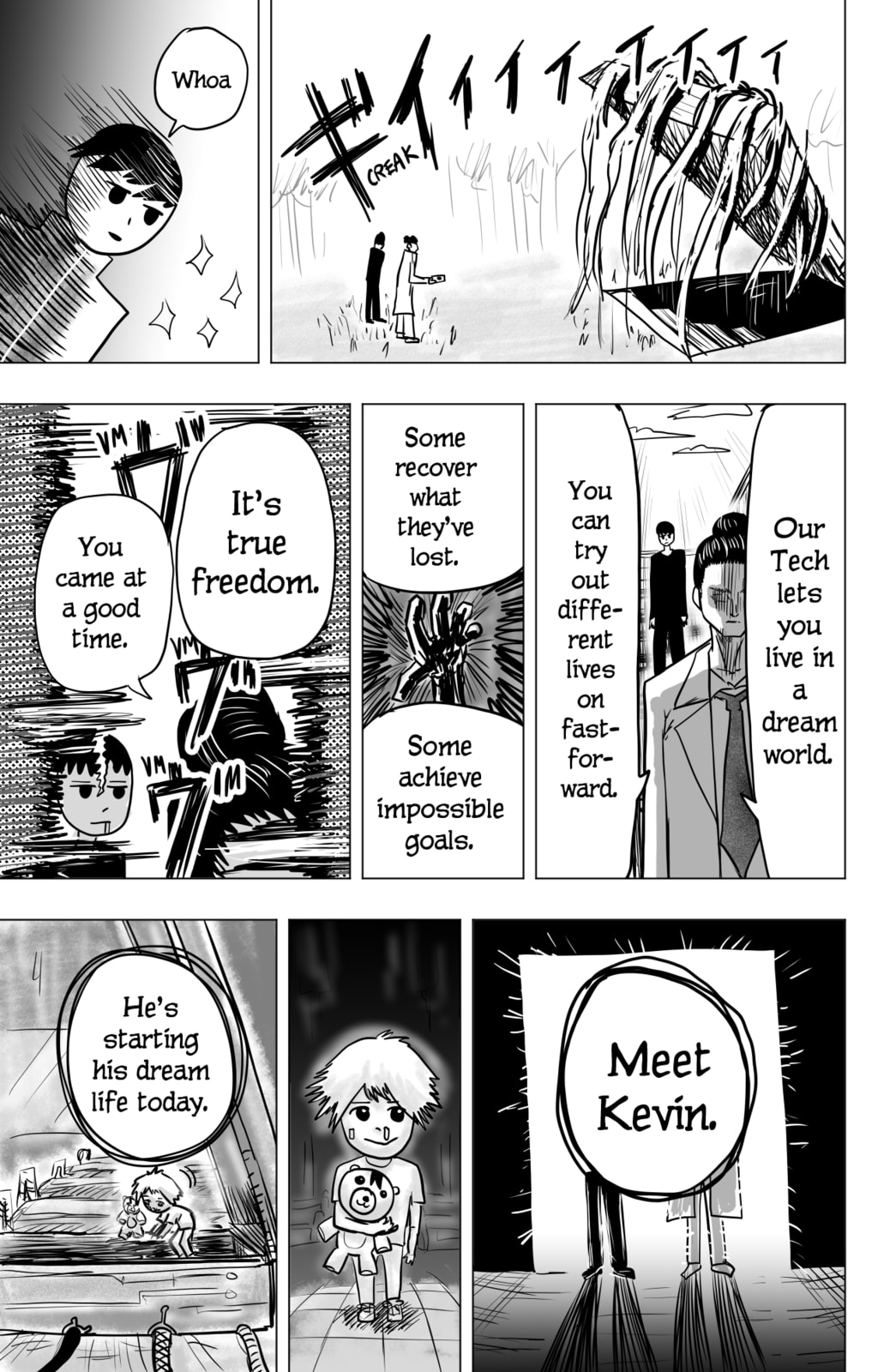 Read TEKNO chapter 6 image 8 on Lezhin