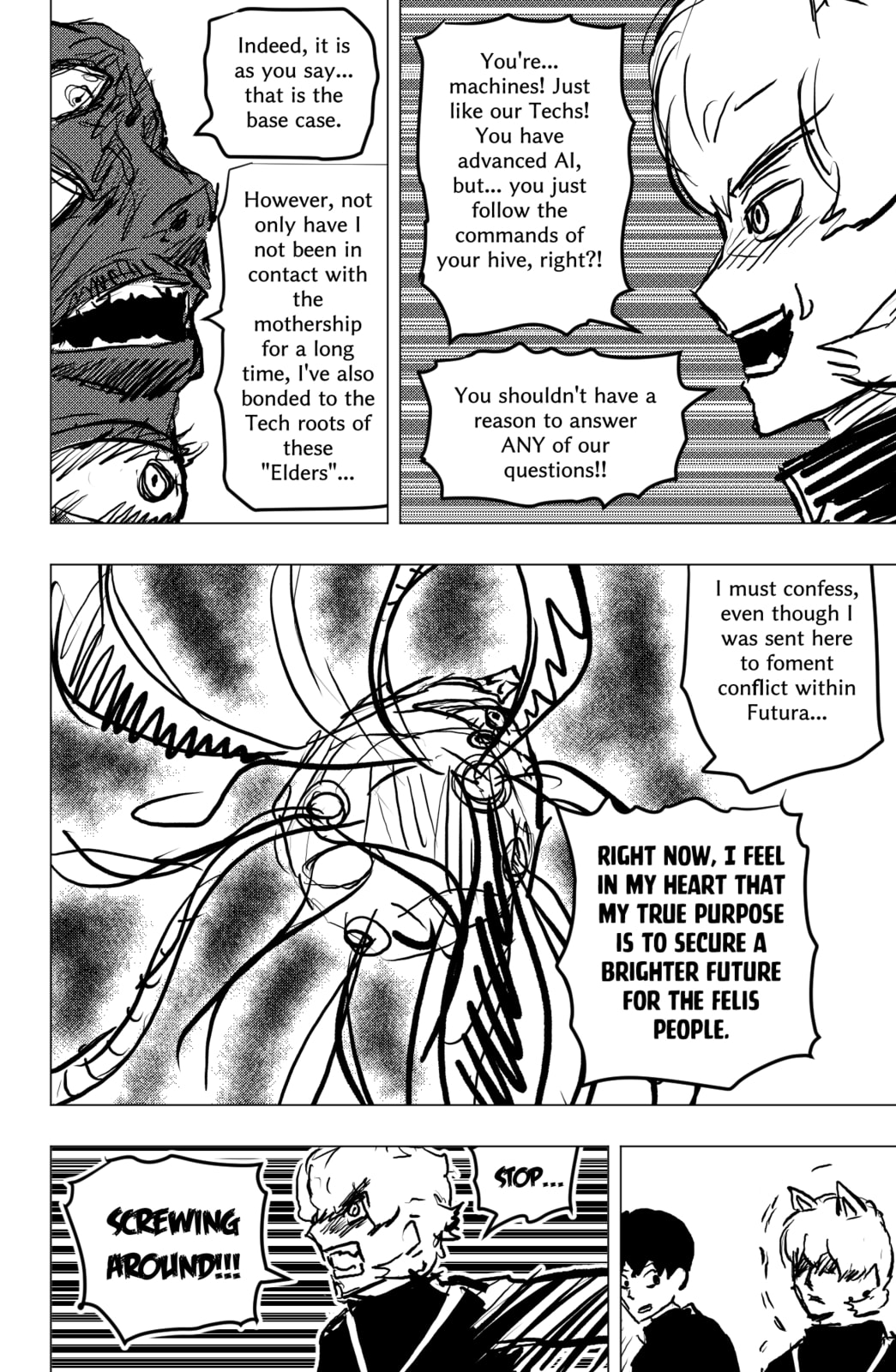Read TEKNO chapter 70 image 8 on Lezhin