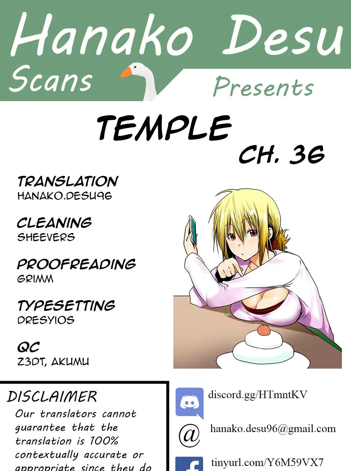 Read Temple chapter 36 image 0 on Lezhin