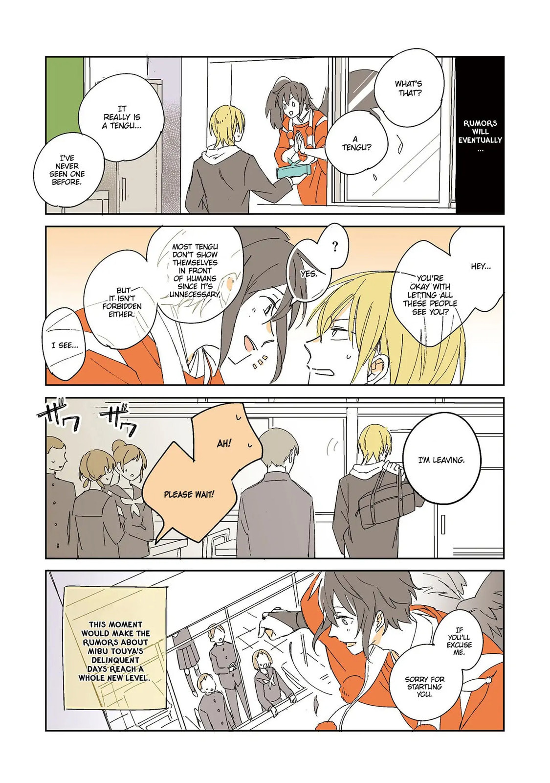 Read Tengu no Yomeiri (Colored) chapter 2 image 3 on Lezhin
