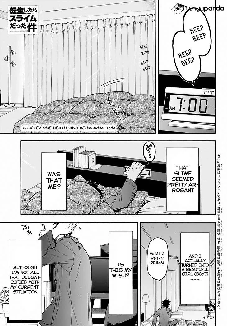 Read Tensei Shitara Slime Datta Ken chapter 1 image 3 on Lezhin