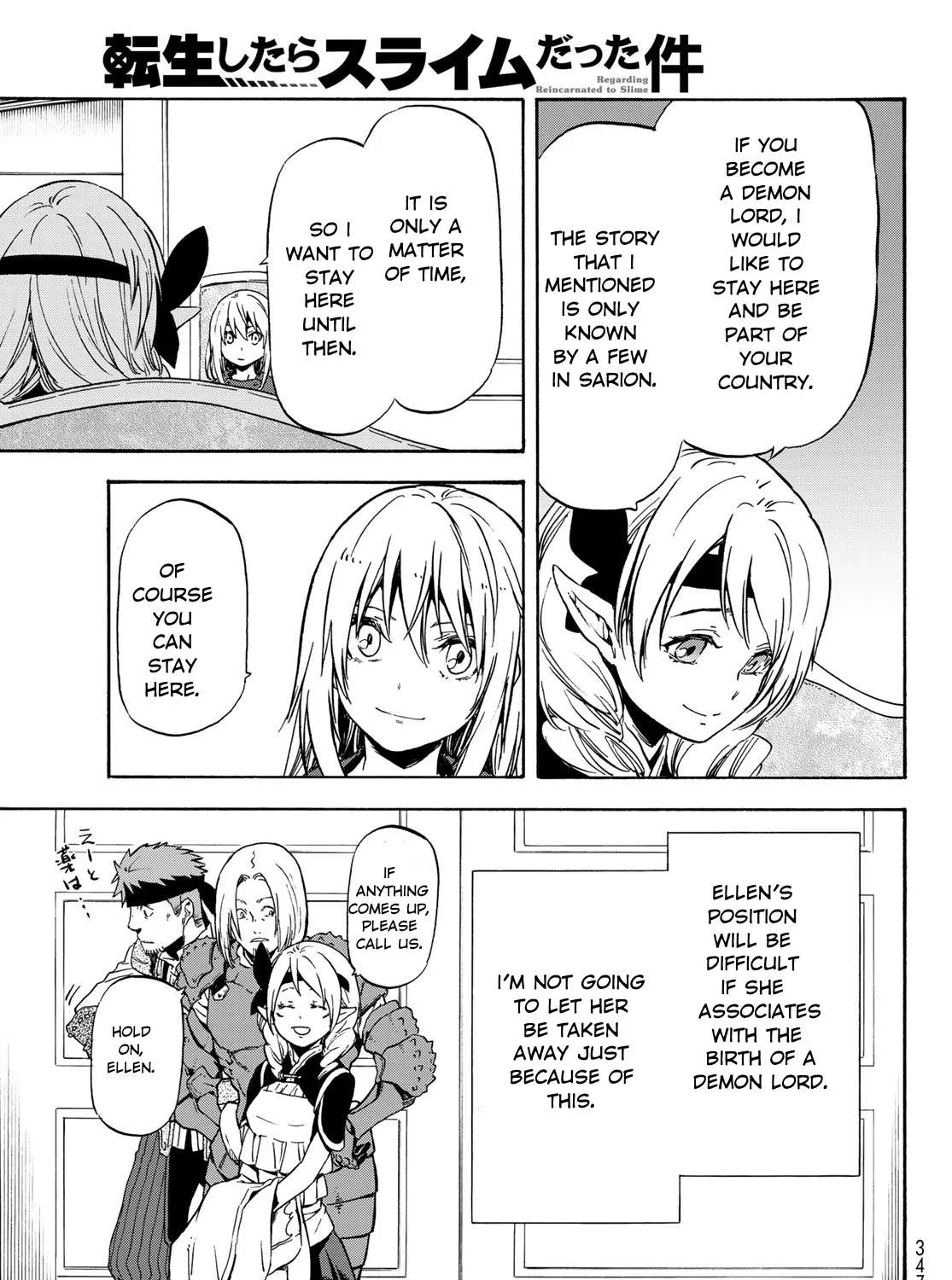 Tensei Shitara Slime Datta Ken Chapter 60 page 33 - 
