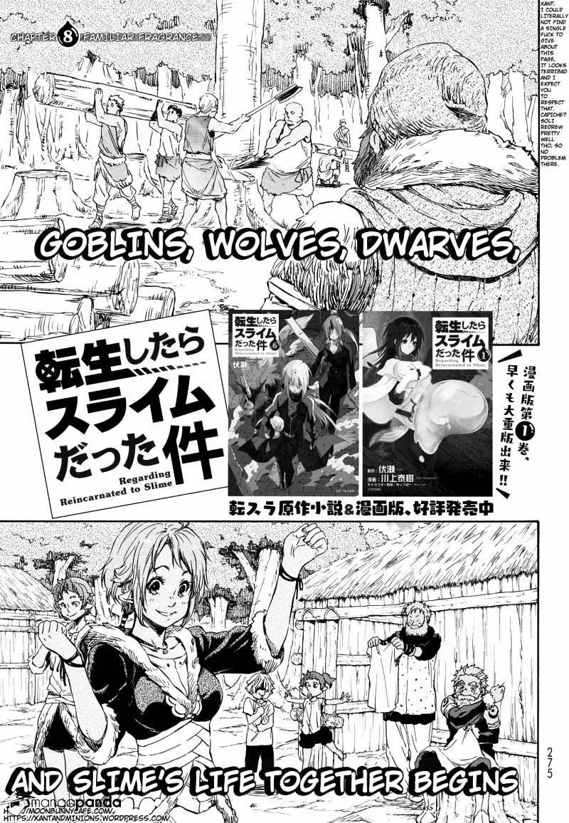 Read Tensei Shitara Slime Datta Ken chapter 8 image 1 on Lezhin