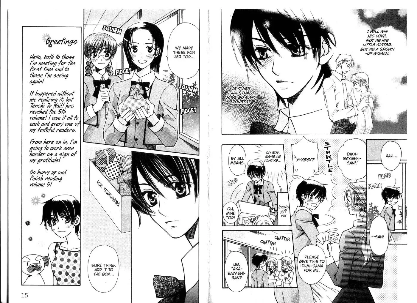 Read Tenshi ja Nai! chapter 21 image 9 on Lezhin