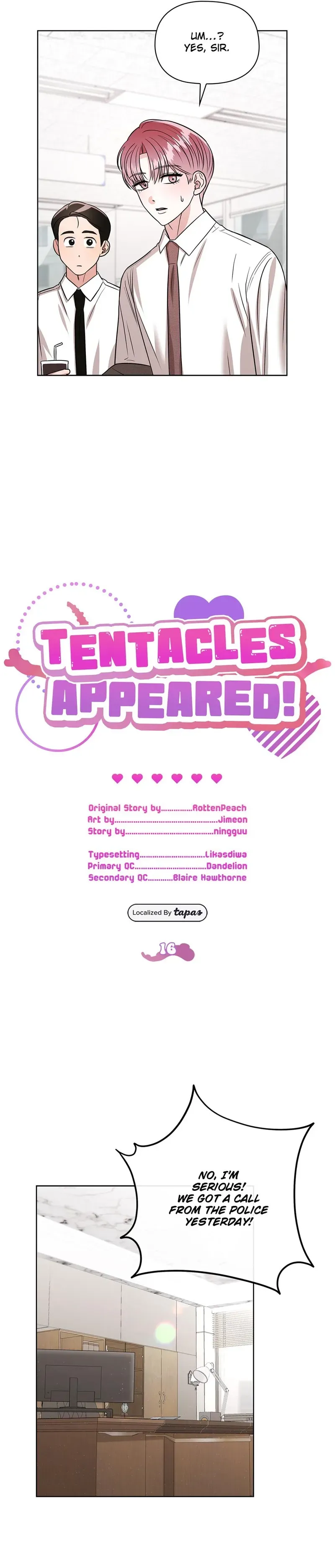Read Tentacles Appeared! chapter 16 image 6 on Lezhin