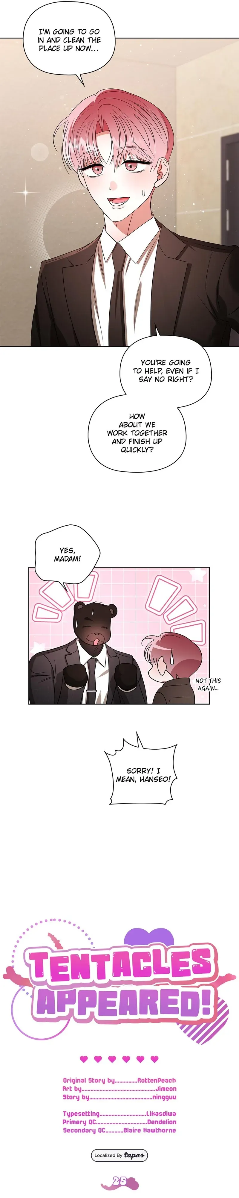 Read Tentacles Appeared! chapter 25 image 4 on Lezhin