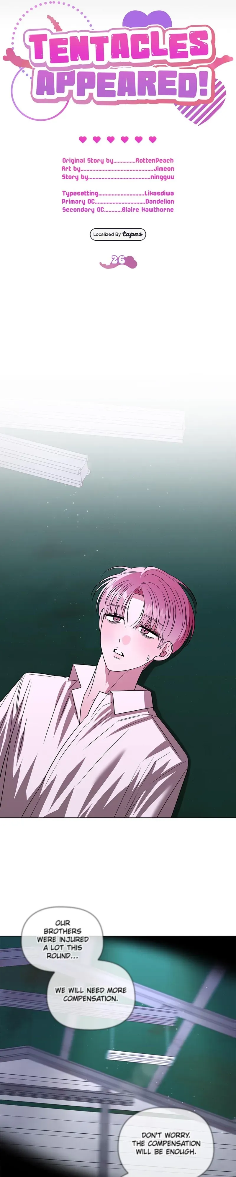 Read Tentacles Appeared! chapter 26 image 6 on Lezhin