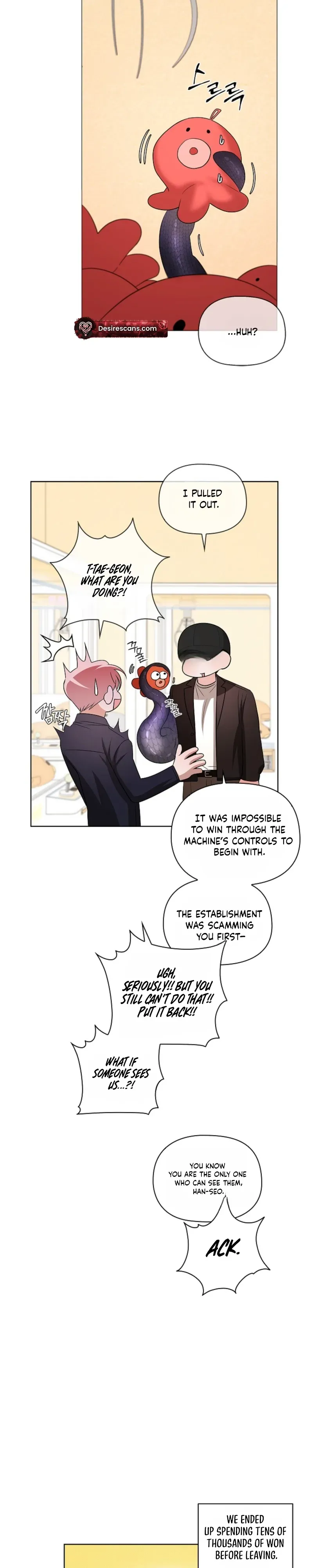 Read Tentacles Appeared! chapter 31 image 5 on Lezhin