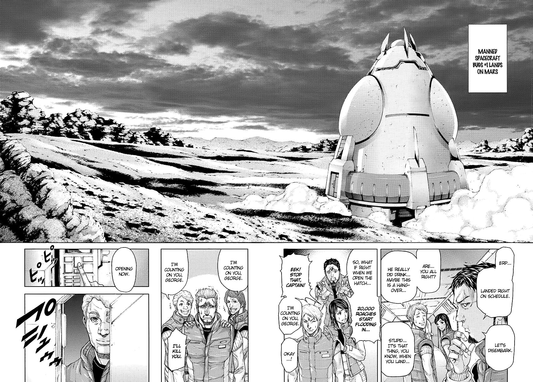Read Terra Formars chapter 0 image 11 on Lezhin