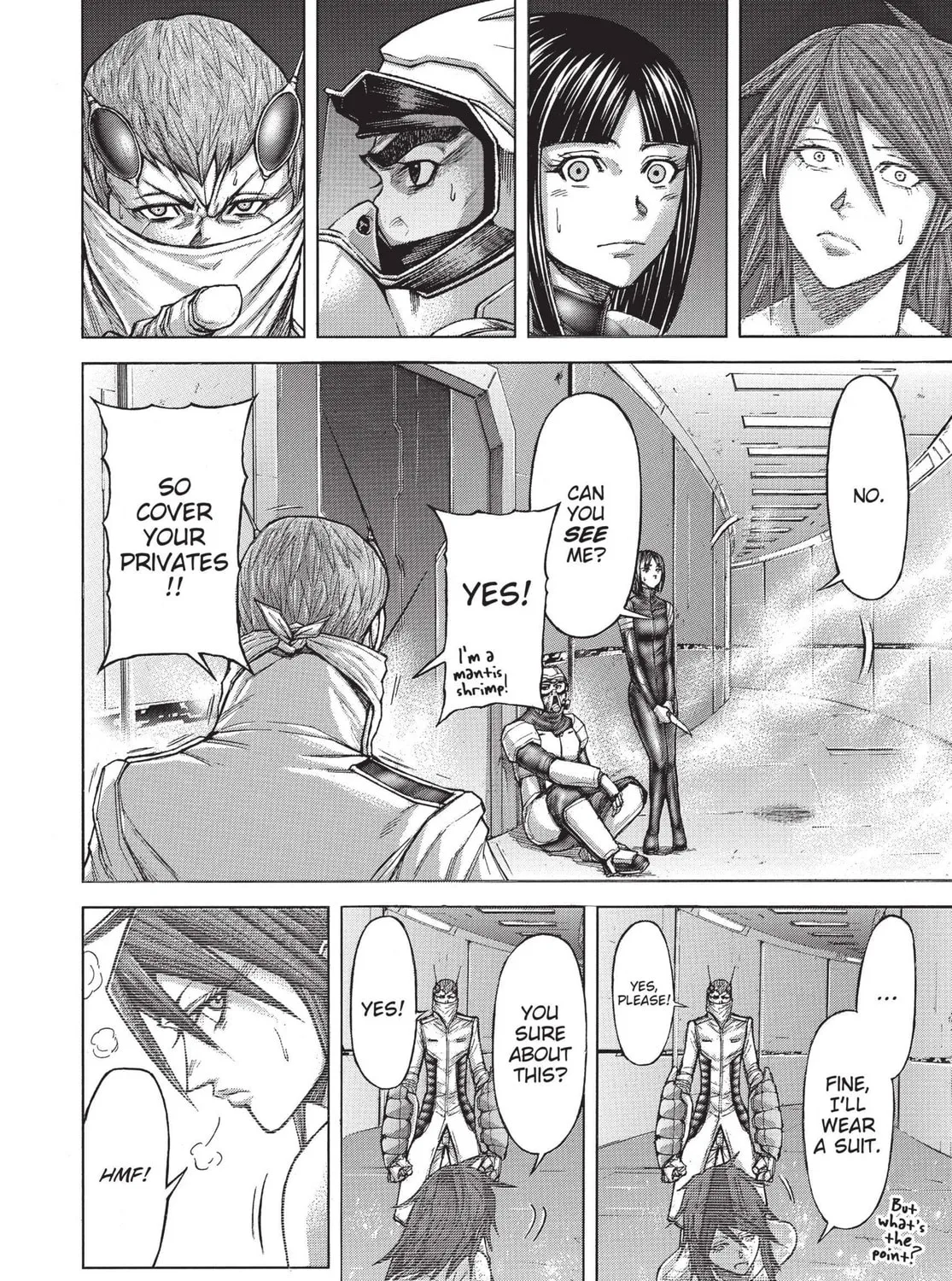 Read Terra Formars chapter 100 image 14 on Lezhin