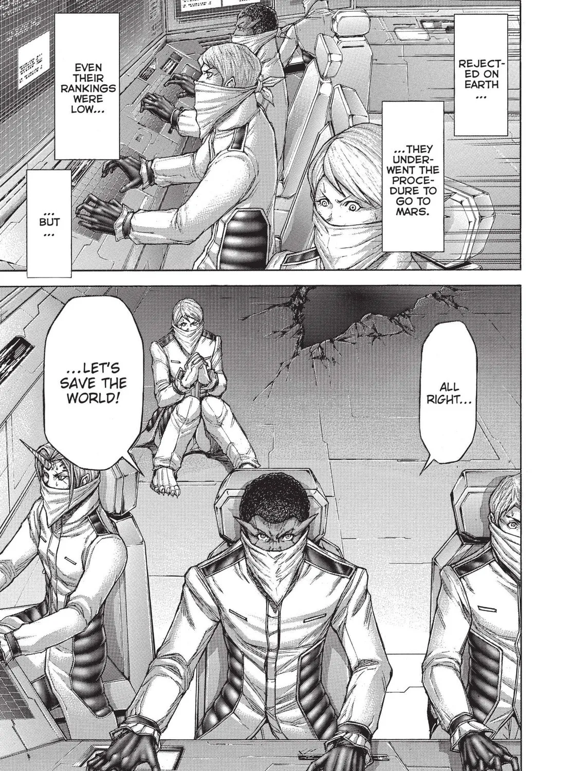 Read Terra Formars chapter 102 image 24 on Lezhin