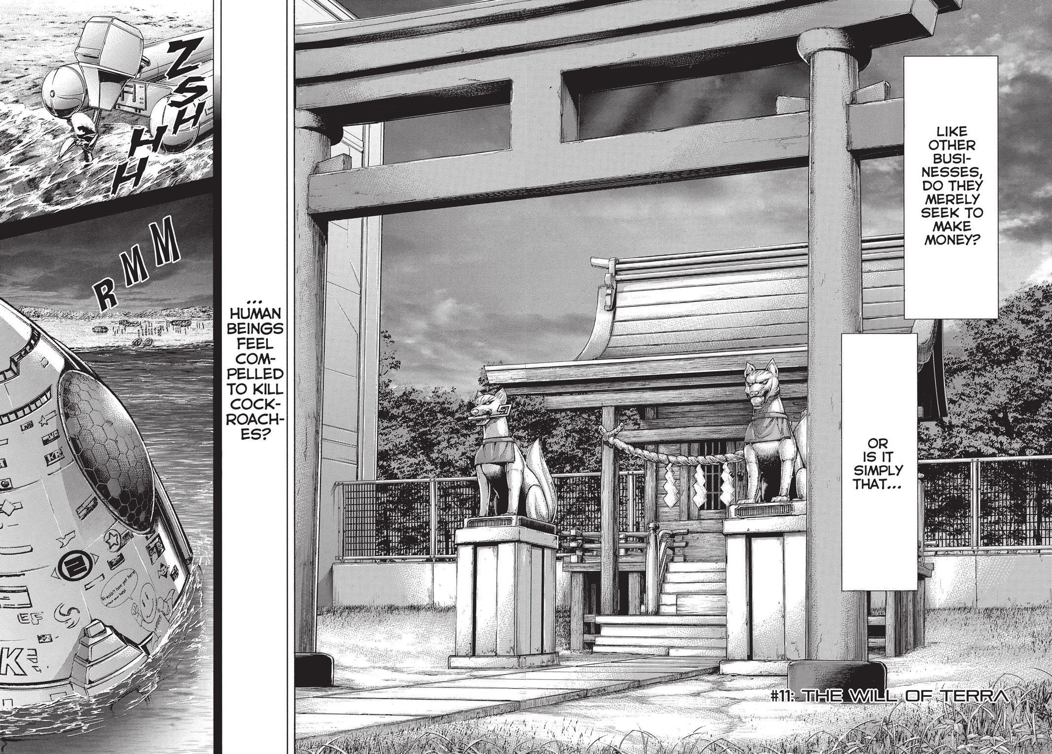 Read Terra Formars chapter 11.1 image 1 on Lezhin