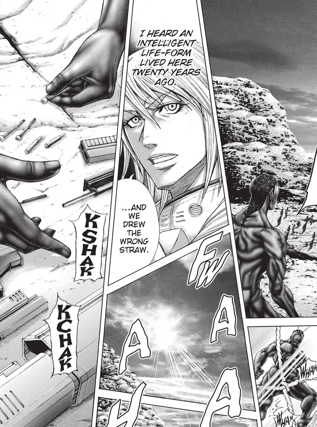 Read Terra Formars chapter 11 image 32 on Lezhin