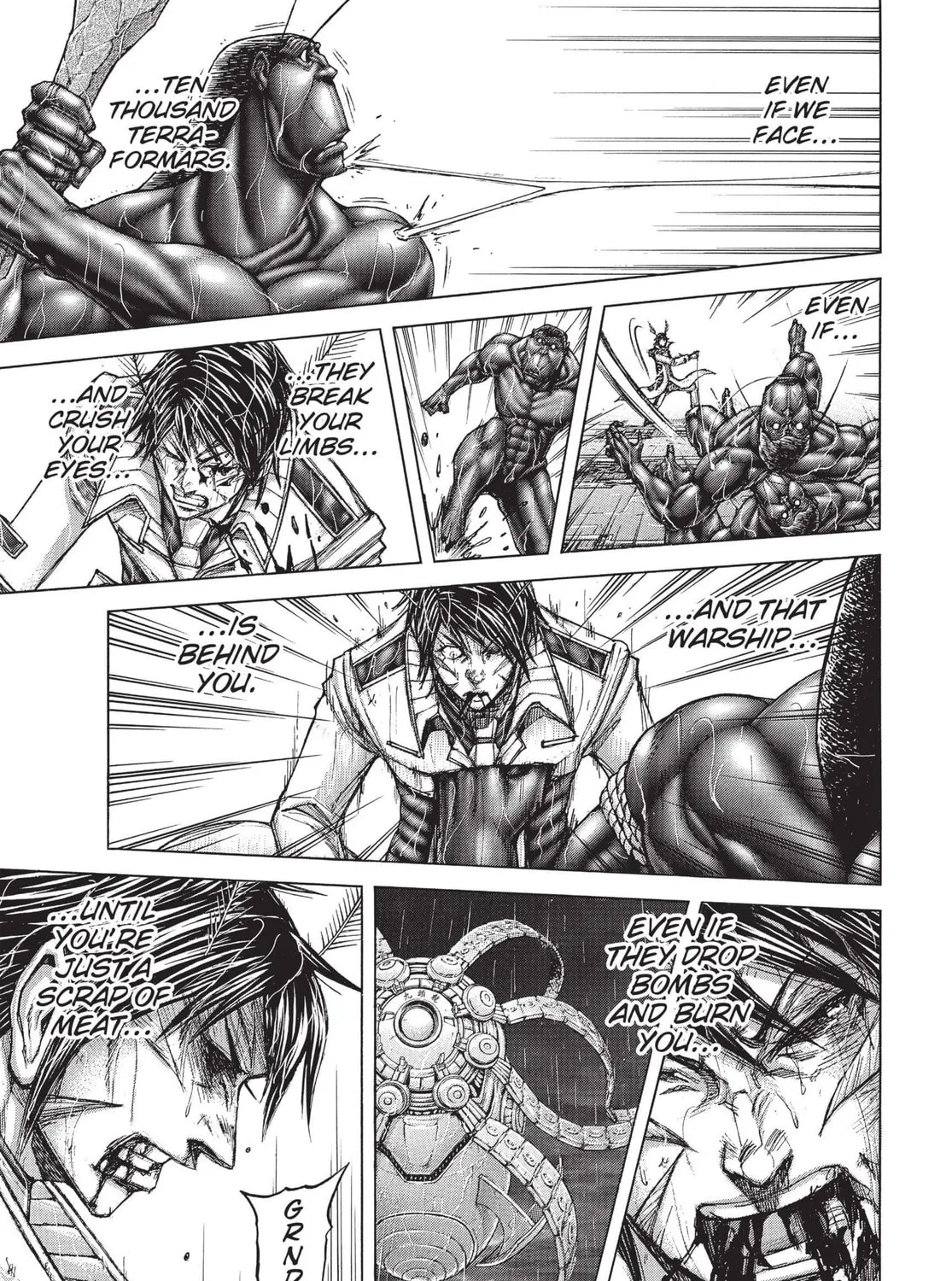 Read Terra Formars chapter 115 image 24 on Lezhin